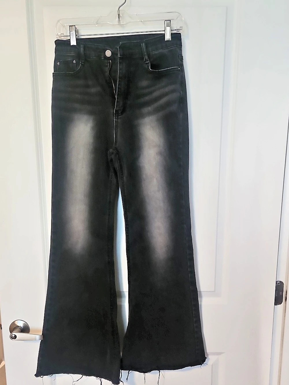 Syndrome Black Flare Jeans